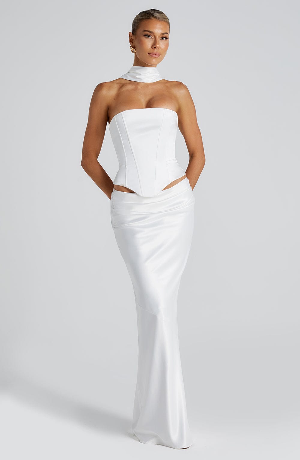 Bernadette Maxi Skirt - Ivory